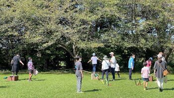 下館スラックライン2