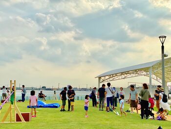 下館スラックライン3